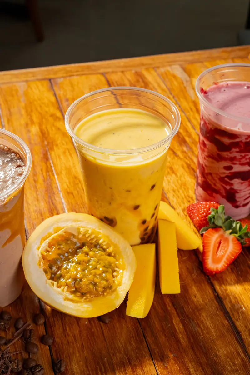Milkshake de maracujá